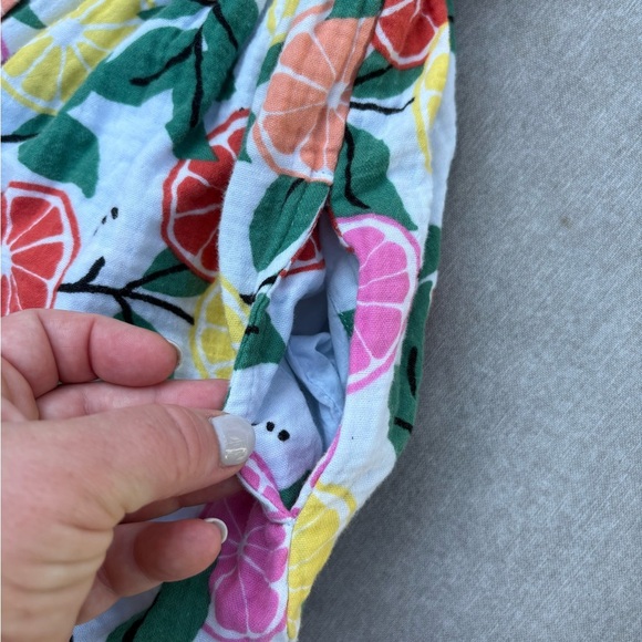 Hanna Andersson citrus cotton dress with pockets - size 3T - Picture 6 of 6